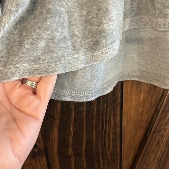 Pure Jill Grey Pima Cotton Long Sleeve Knit Top Women’s Large - Picture 5 of 14